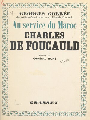 cover image of Au service du Maroc, Charles de Foucauld